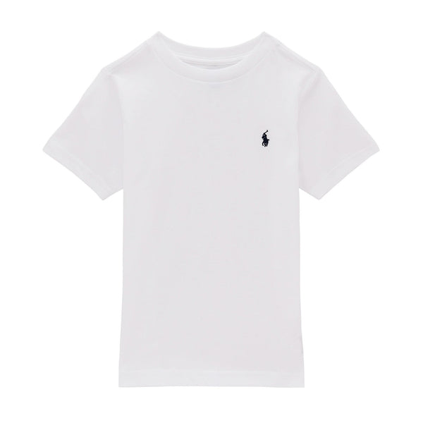 T-shirt in jersey di cotone con scollo a girocollo 322832904 /035 POLO RALPH LAUREN 