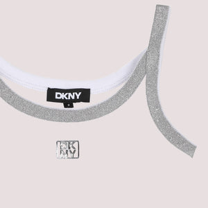Canotta con logo stampato D62613 /10P DKNY 