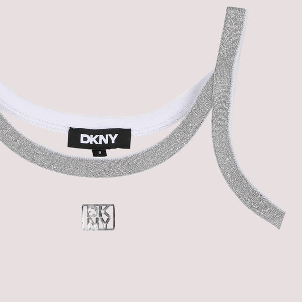 Canotta con logo stampato D62613 /10P DKNY 