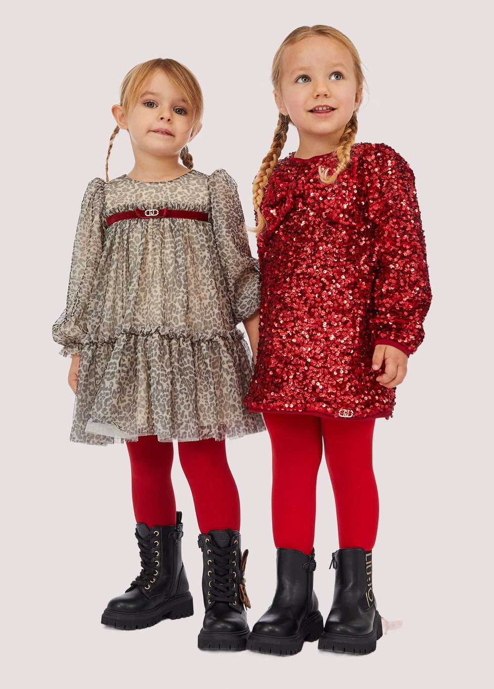 Abito con paillettes KF5104 J3777 /91656 LIU JO 