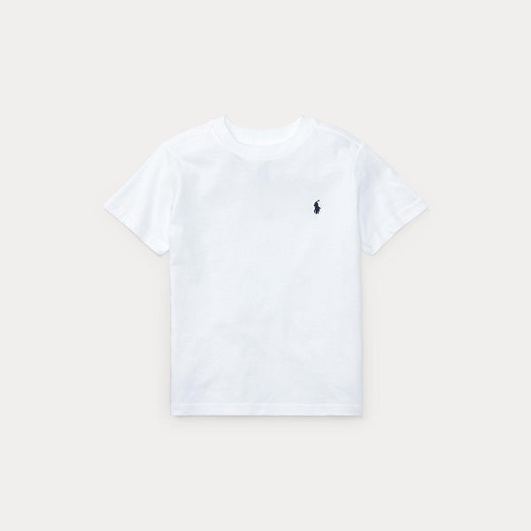 T-shirt in jersey di cotone con scollo a girocollo 322832904 /035 POLO RALPH LAUREN 