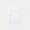 T-shirt in jersey di cotone con scollo a girocollo