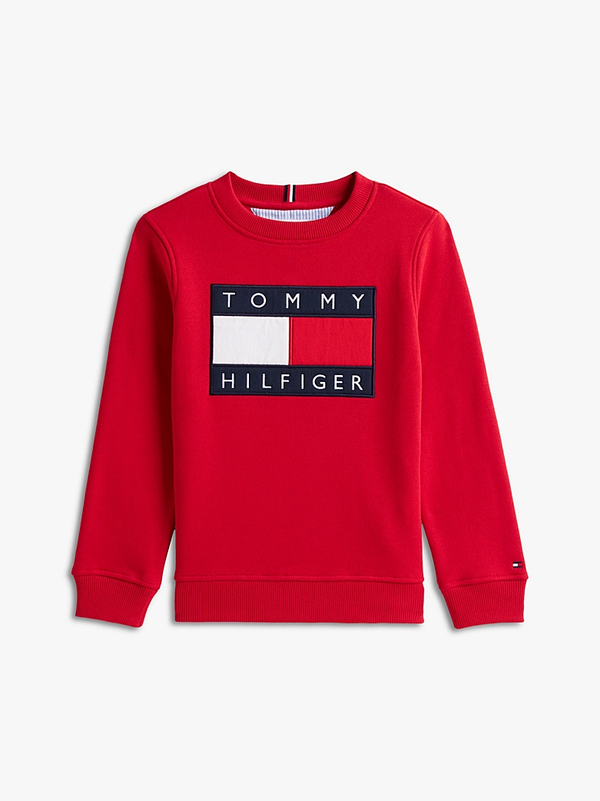 Felpa con logo frontale Tommy Hilfiger KS0KS00709J /XLG TOMMY HILFIGER 