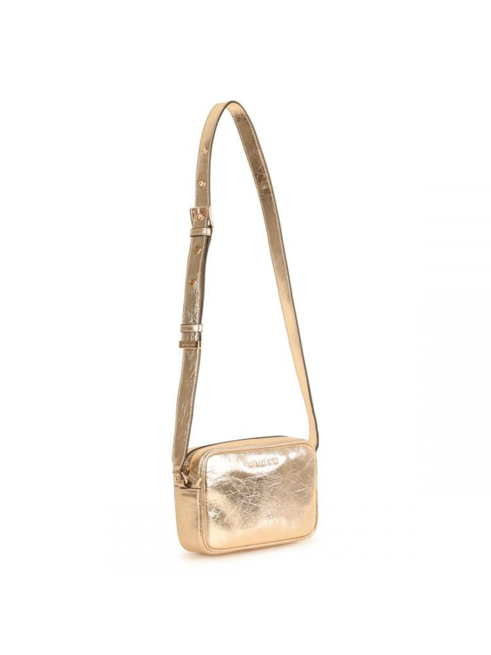 Borsa bambina dorata effetto metallizzato