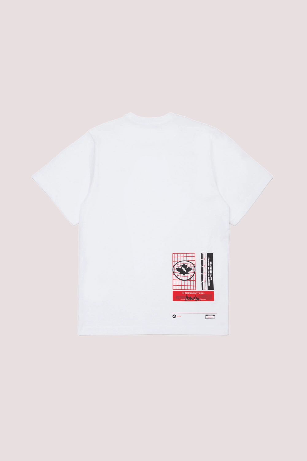 T-shirt in jersey con logo Laboratory DQ2991 D0ACD /DQ100 DSQUARED2 JUNIOR 