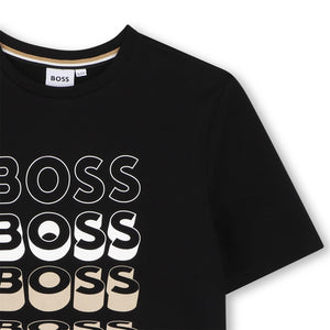 T-shirt logata J52982 /09B BOSS 