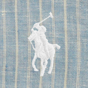 Camicia in lino a righe 323A13343 /002 POLO RALPH LAUREN 
