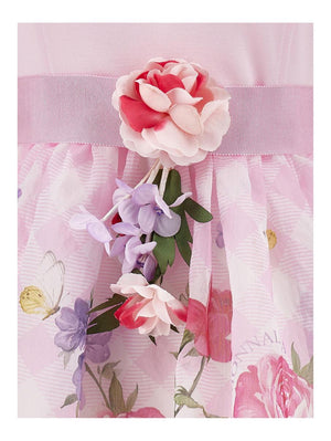 Abito Floreale 11G909 7622 /90 MONNALISA 