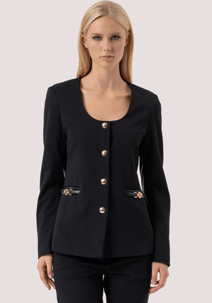 Giacca slim in mix di tessuti FR25WJ2006W78001 /53 FRACOMINA 