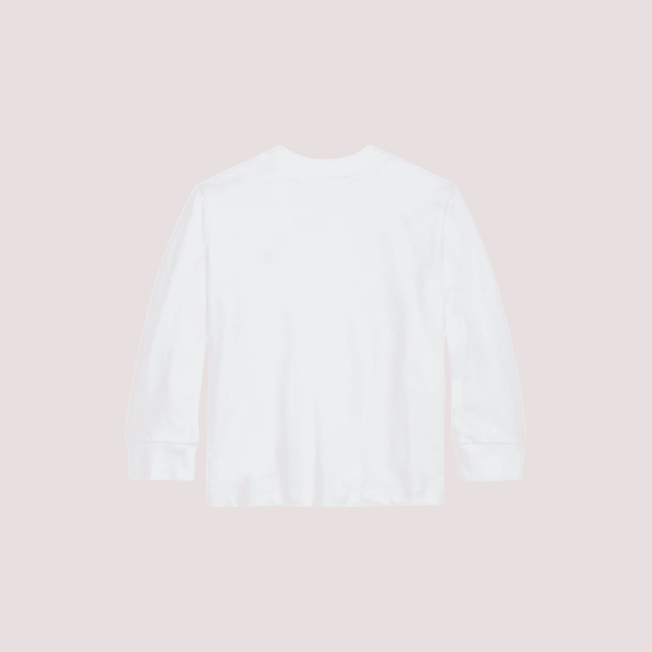 T-shirt Neonato a maniche lunghe Bianco 320843804 /4 POLO RALPH LAUREN 