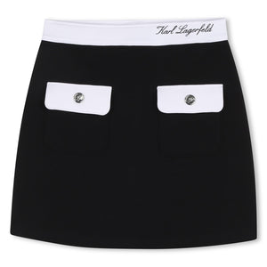 Gonna con tasche laterali Z31115 /09B KARL LAGERFELD 