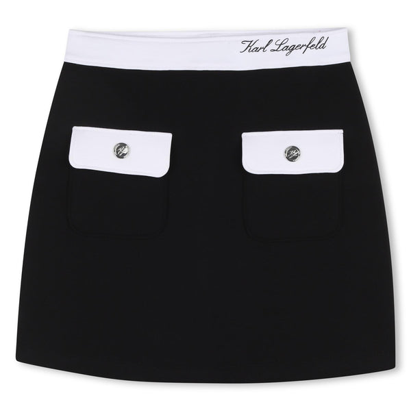 Gonna con tasche laterali Z31115 /09B KARL LAGERFELD 