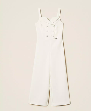 Pantaloni flare in crêpe con spacchi 261GJ2Q51 /526 TWINSET 