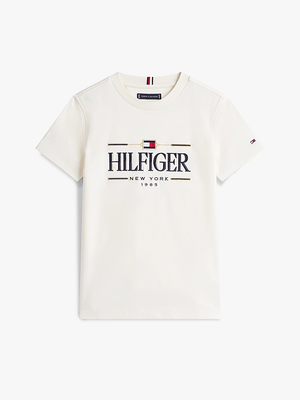 T-shirt con logo frontale Tommy Hilfiger KB0KB10360T /YBH TOMMY HILFIGER 