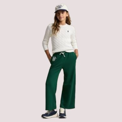 Maglione in cotone a trecce 313901316 /13 RALPH LAUREN 