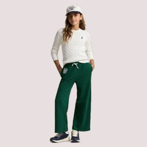 Maglione in cotone a trecce 313901316 /13 RALPH LAUREN 