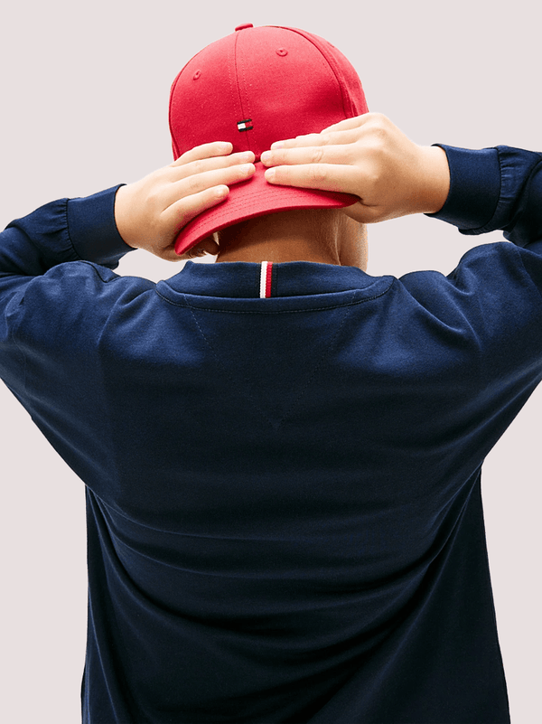 T-shirt Essential in jersey a maniche lunghe KB0KB09846 /C1G TOMMY HILFIGER 