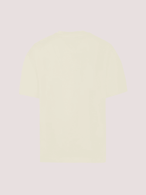 T-shirt avorio per bambina con gatto F5MSJGTH120 /13 MSGM KIDS 