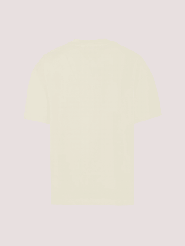 T-shirt avorio per bambina con gatto F5MSJGTH120 /13 MSGM KIDS 