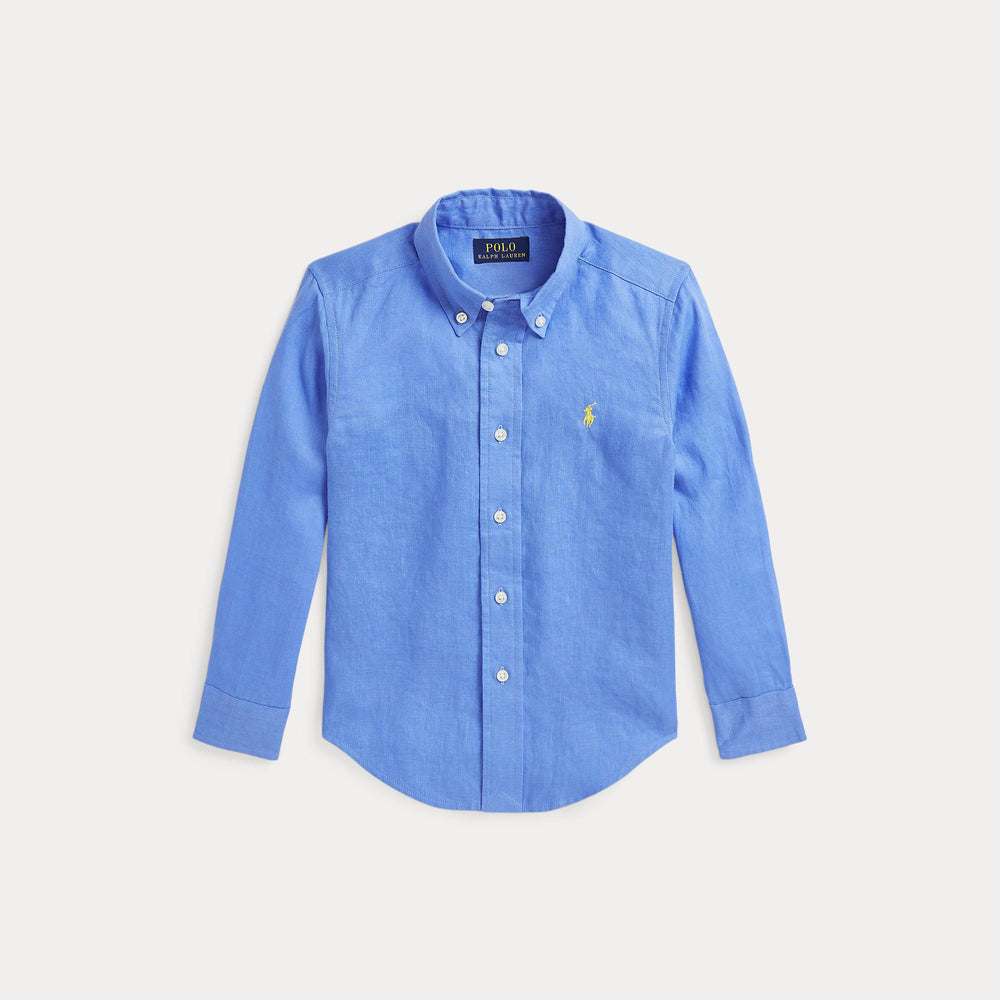 Camicia di lino 322967600 /001 POLO RALPH LAUREN 