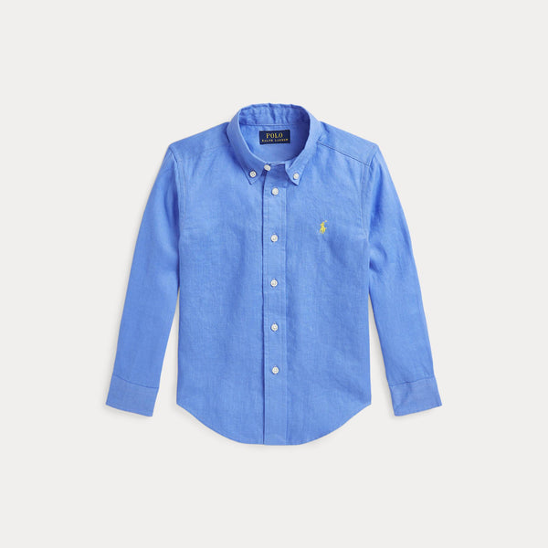 Camicia di lino 322967600 /001 POLO RALPH LAUREN 