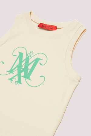 T-shirt smanicata con logo MX0284 MX00T /MX10H MAX&CO KID 