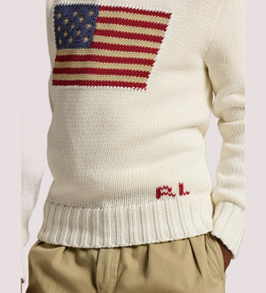 Maglia con bandiera americana sul davanti 323668285 /6 POLO RALPH LAUREN 