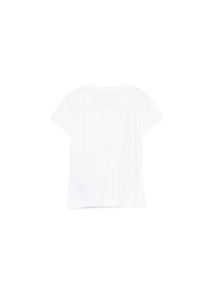 T-shirt Balmain con bottoni oro sulla spalla BY8A21 Z3277 /100BC BALMAIN 