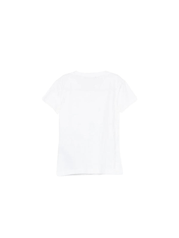 T-shirt Balmain con bottoni oro sulla spalla BY8A21 Z3277 /100BC BALMAIN 