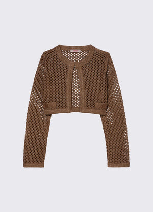 Cardigan in rete GA6099 MA76R /X0752 LIU JO 