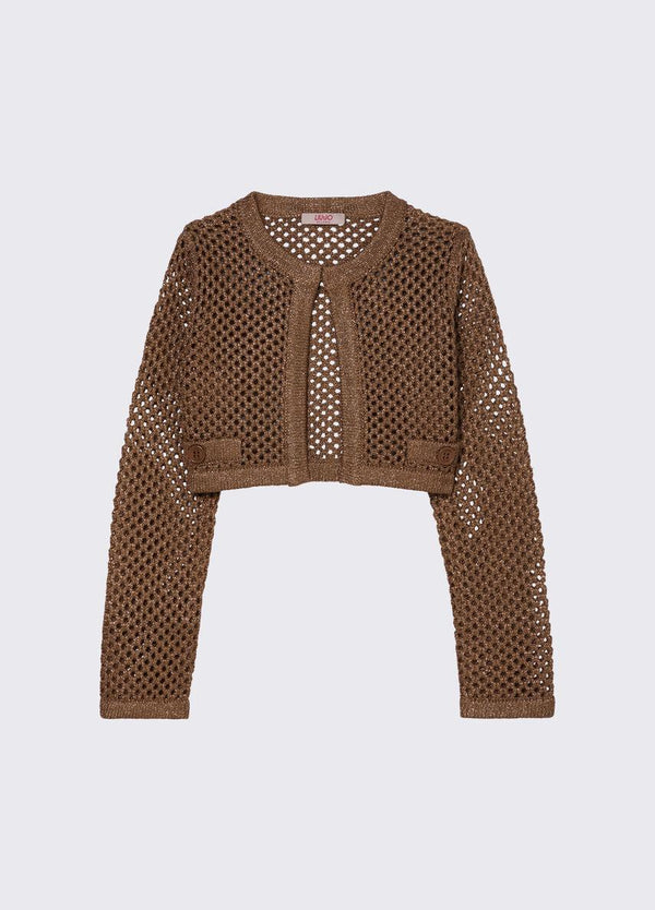 Cardigan in rete GA6099 MA76R /X0752 LIU JO 
