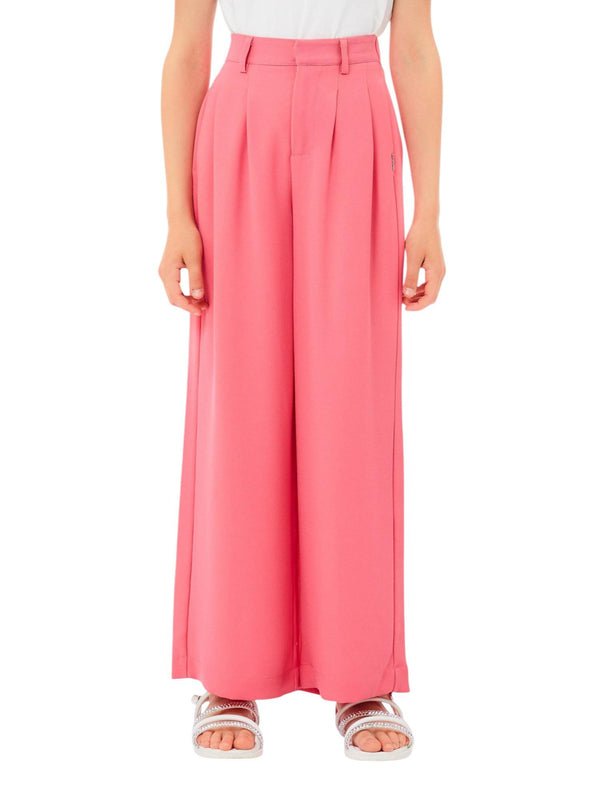 Pantaloni bambina ampi rosa Hollywood