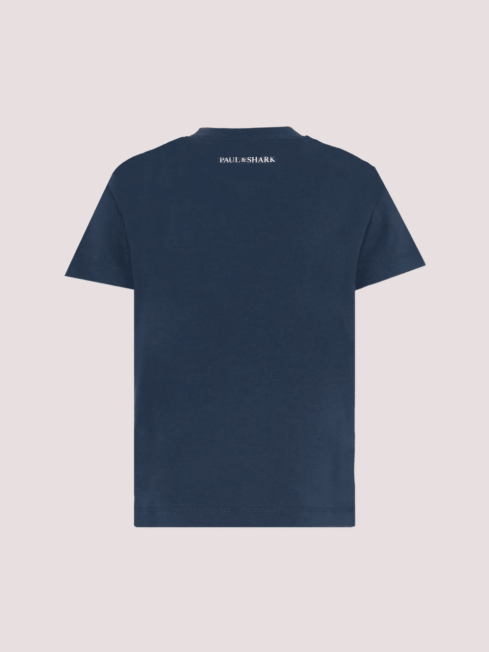 T-shirt con logo ricamato WUM004 LAA54 /42370 PAUL & SHARK 