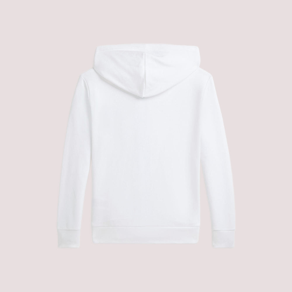 Felpa con cappuccio e zip intera in french terry 322964134 /001 POLO RALPH LAUREN 