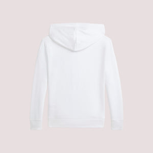 Felpa con cappuccio e zip intera in french terry 322964134 /001 POLO RALPH LAUREN 