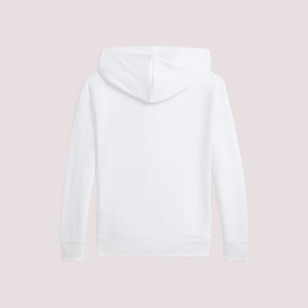 Felpa con cappuccio e zip intera in french terry 322964134 /001 POLO RALPH LAUREN 