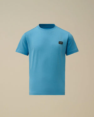 U16 cotton jersey 30/1 short sleeve logo patch t-shirt CMM00S LAA17 /41100 C.P.COMPANY 