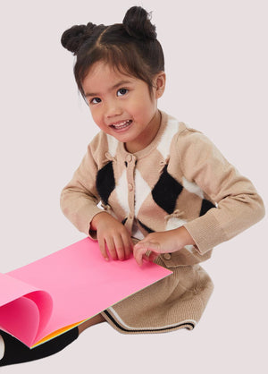 Cardigan a rombi KF5023 MA12P /M9986 LIU JO 