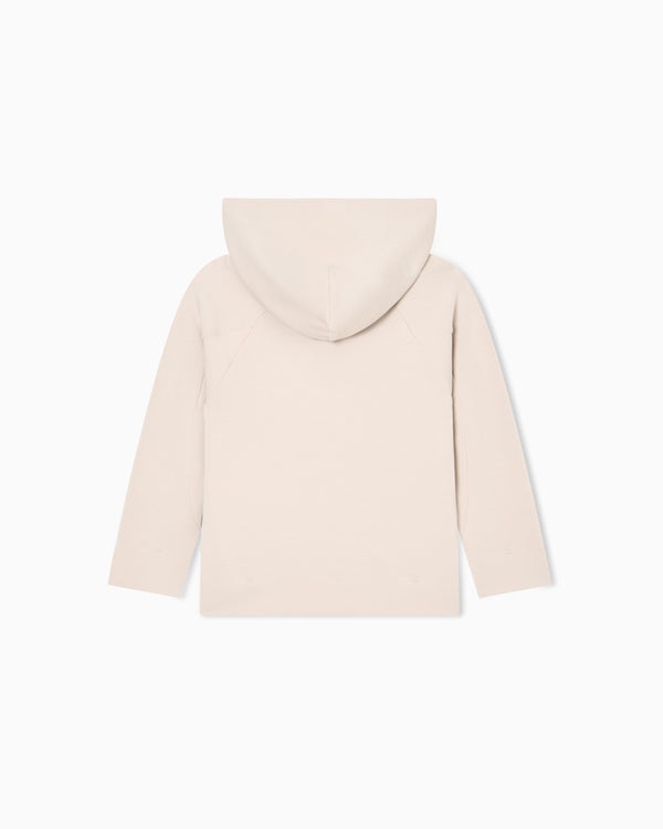 Felpa comfort fit con cappuccio in double jersey EB000835 AF16254 /U8140 EMPORIO ARMANI 