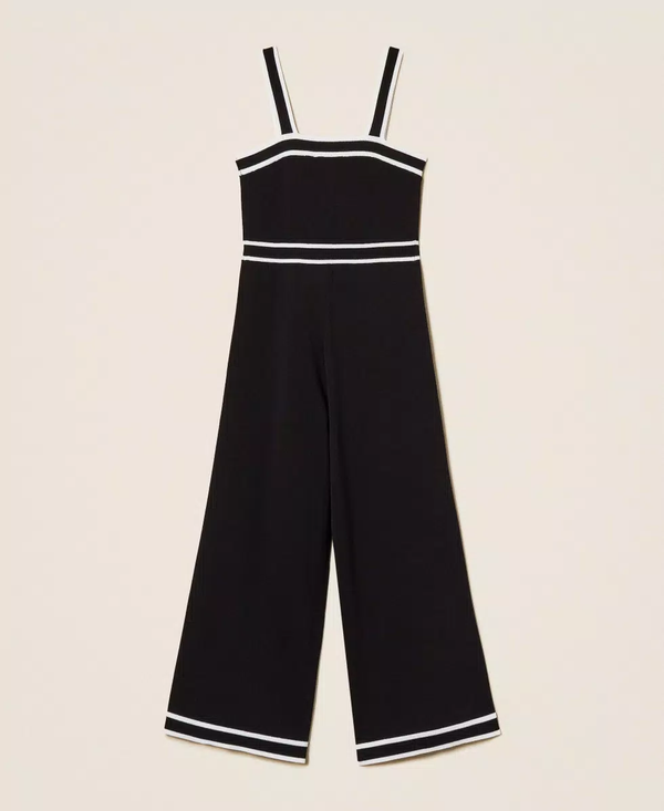 Tuta in maglia con bordature 261GJ3072 /11656 TWINSET 
