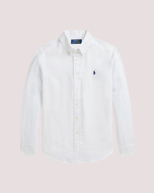 Camicia in lino 323967600 /003 POLO RALPH LAUREN 