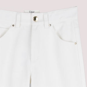 Pantalone con ricami floreale C20832 /117 CHLOE 