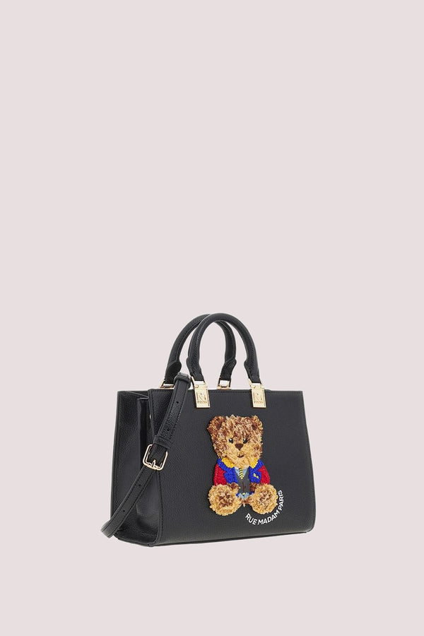 Marvin mini tote 1502 /UNICA/BLACK RUE MADAM PARIS 