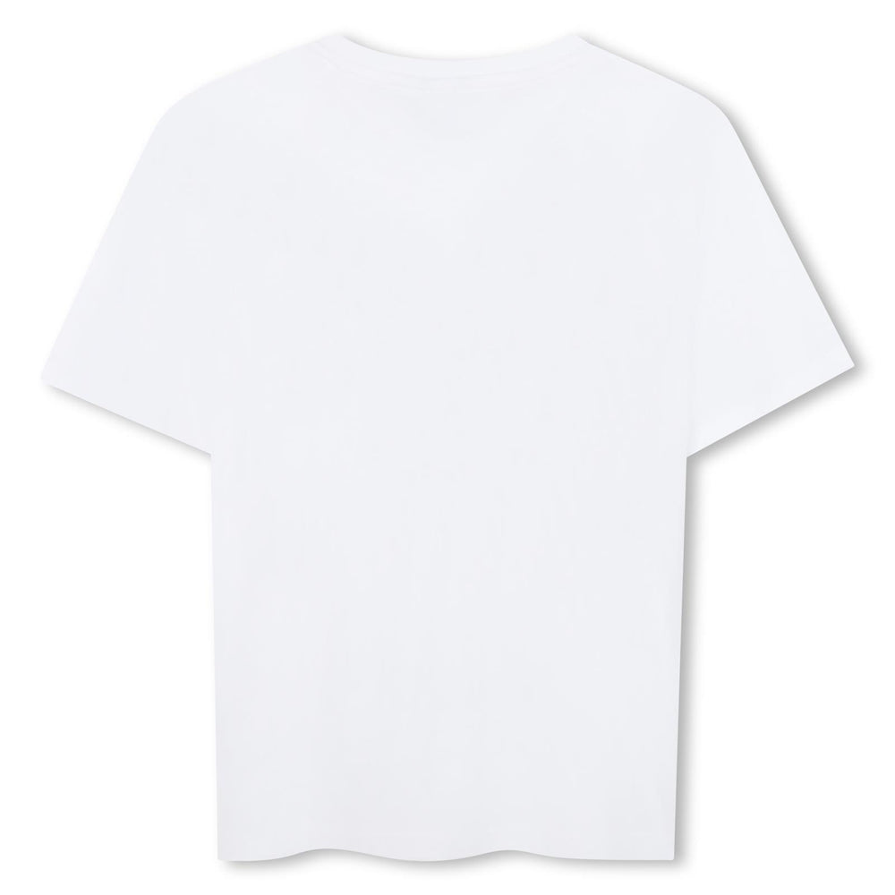 T-shirt con logo stampato J25P24 /10P BOSS 