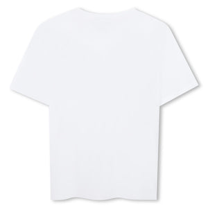 T-shirt con logo stampato J25P24 /10P BOSS 