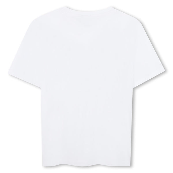 T-shirt con logo stampato J25P24 /10P BOSS 