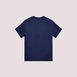 T-shirt in jersey di cotone con l'orso polo 322A12428 /001 POLO RALPH LAUREN 