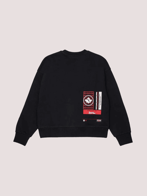 Felpa con logo avanti e dietro. DQ3006 D0ACC /DQ900 DSQUARED2 JUNIOR 